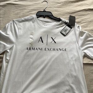 Armani Exchange White Men's Shirt